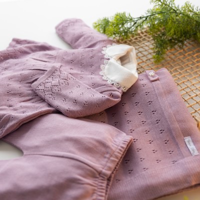  Saída Maternidade Melissa - Lilás